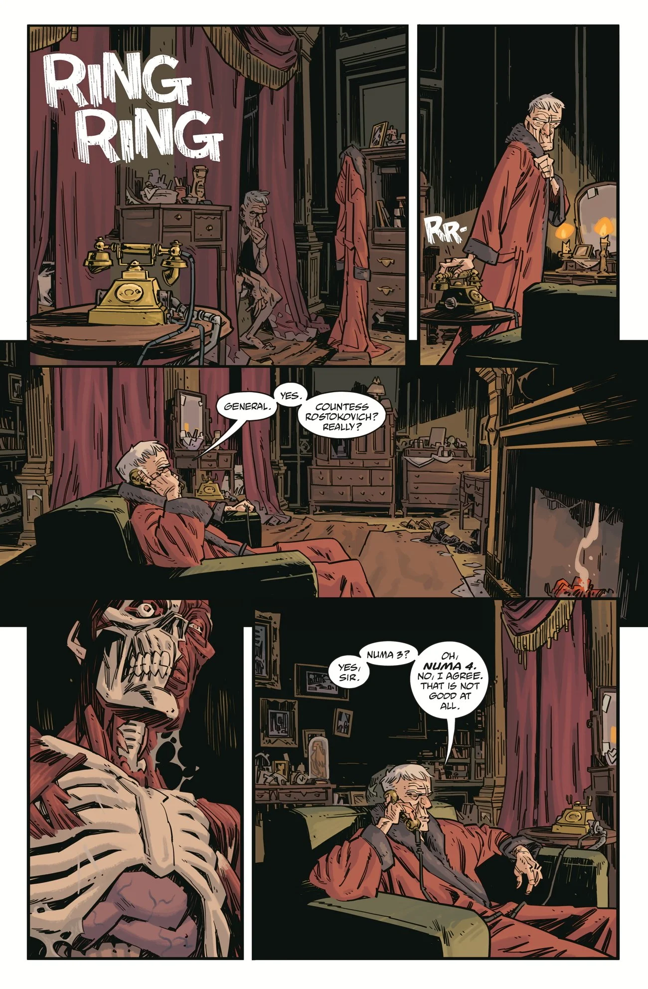 アメコミ numa REVIEW: New Mignola comic RADIO SPACEMAN MISSION TO NUMA 4 #1 is
